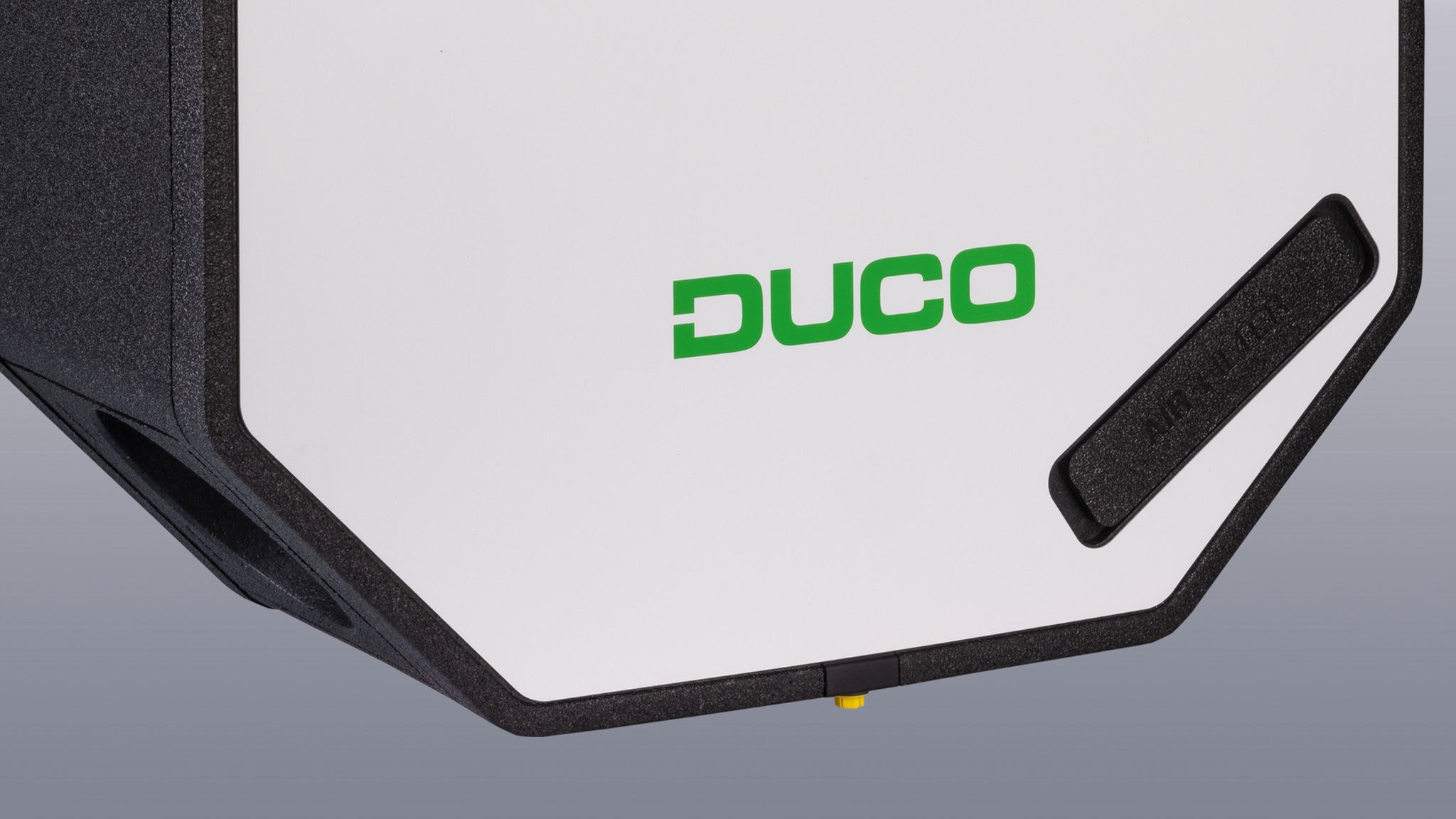 Detailed packshot of DucoBox Energy Sky - Compact & Smart Ventilation Solution with CO2 & Humidity Control, Energy Savings up to 40%, Flexible Installation
