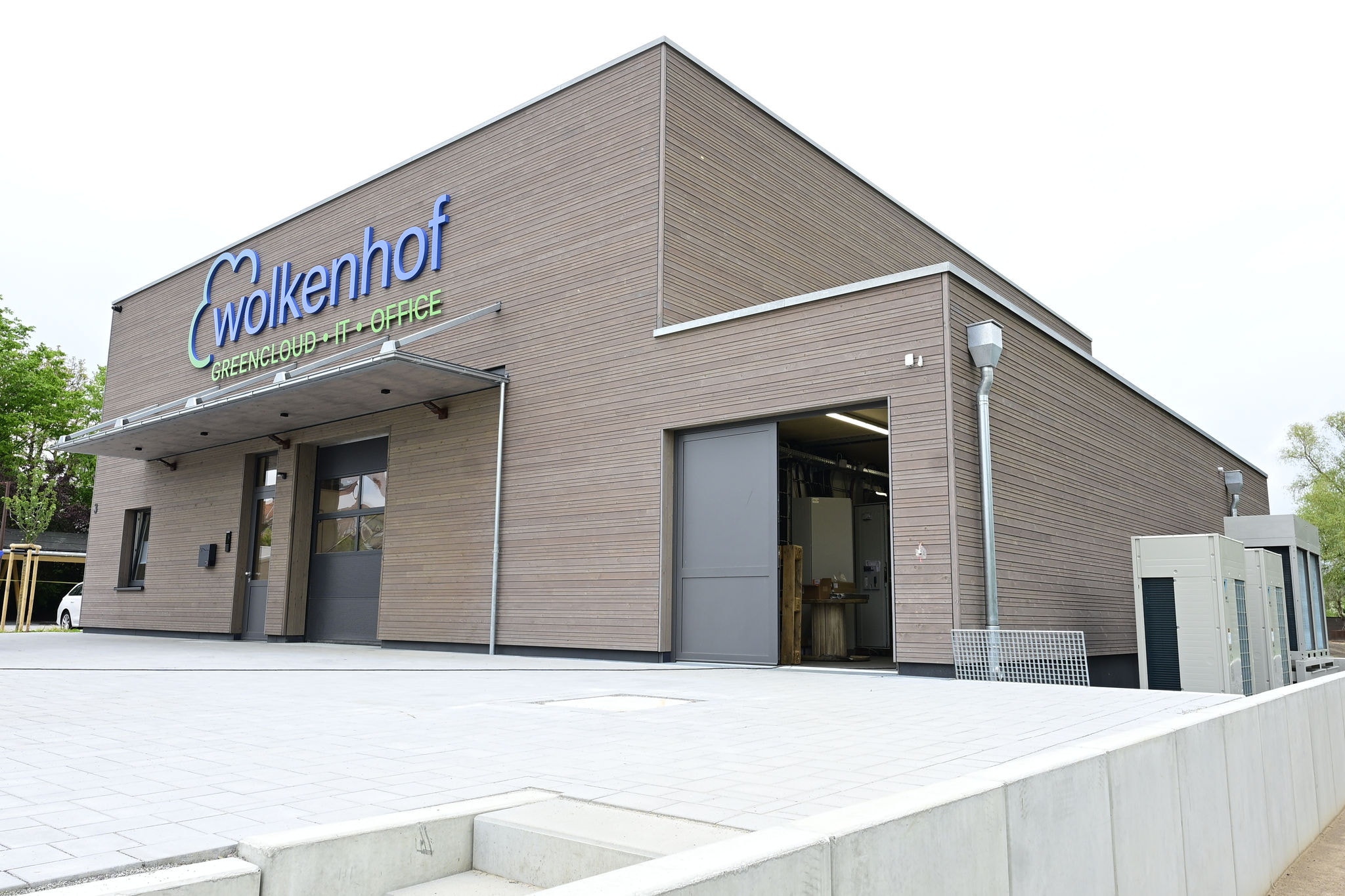 Die technische Gebäudeausstattung im neuen Firmensitz des Greencloud-, IT- und Office-Dienstleisters Wolkenhof vereint hohe Funktionalität und konsequente Ressourcenschonung. © Daikin