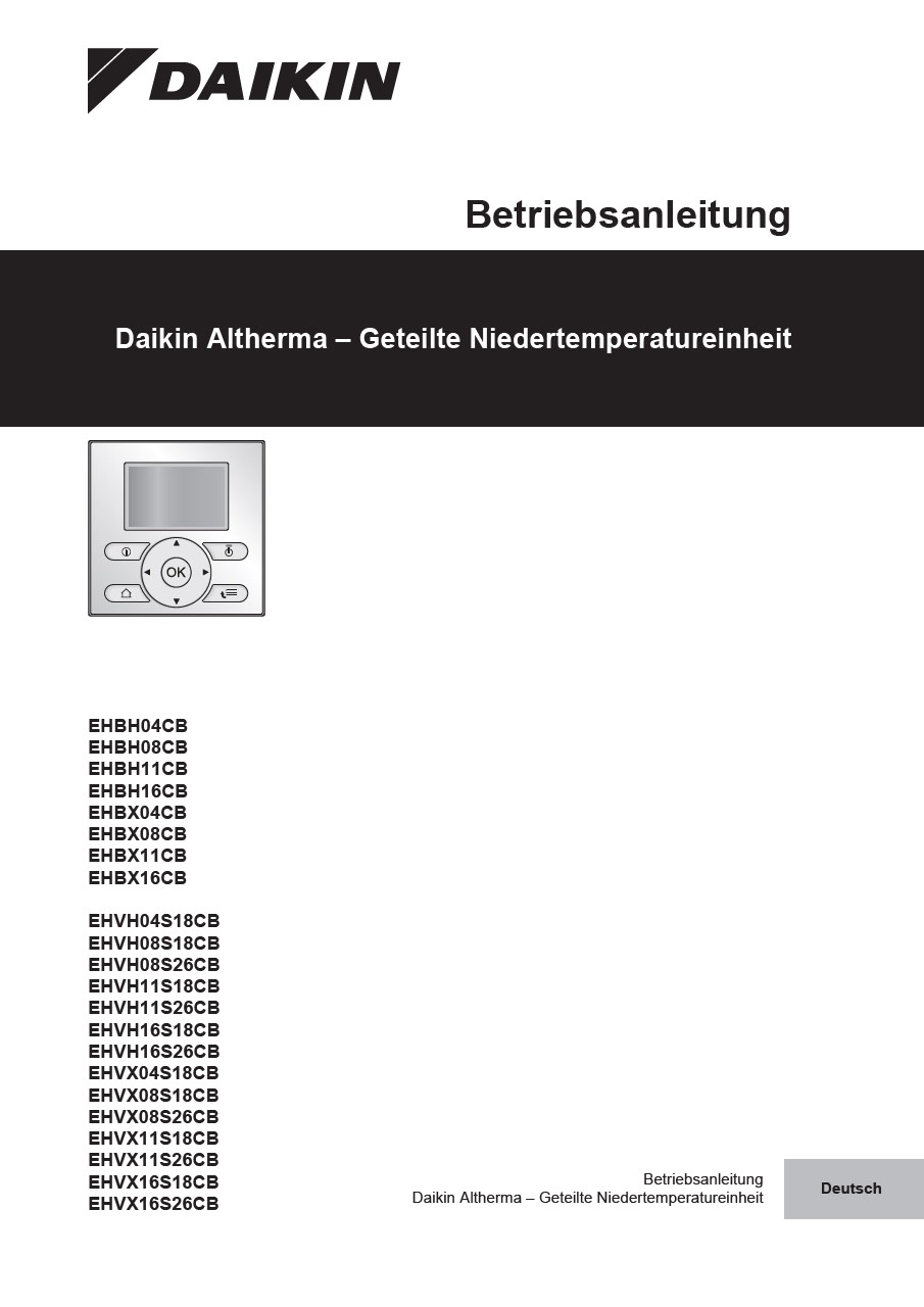 Ehvh Cb Daikin